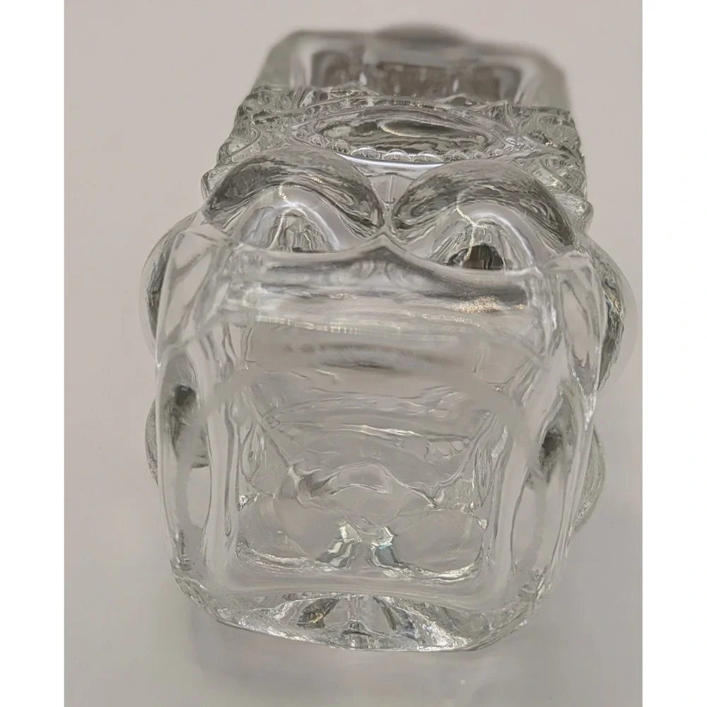 Mosser Glass Crystal‎ Opalescent Salt Pepper Shaker Eye Winker Pattern